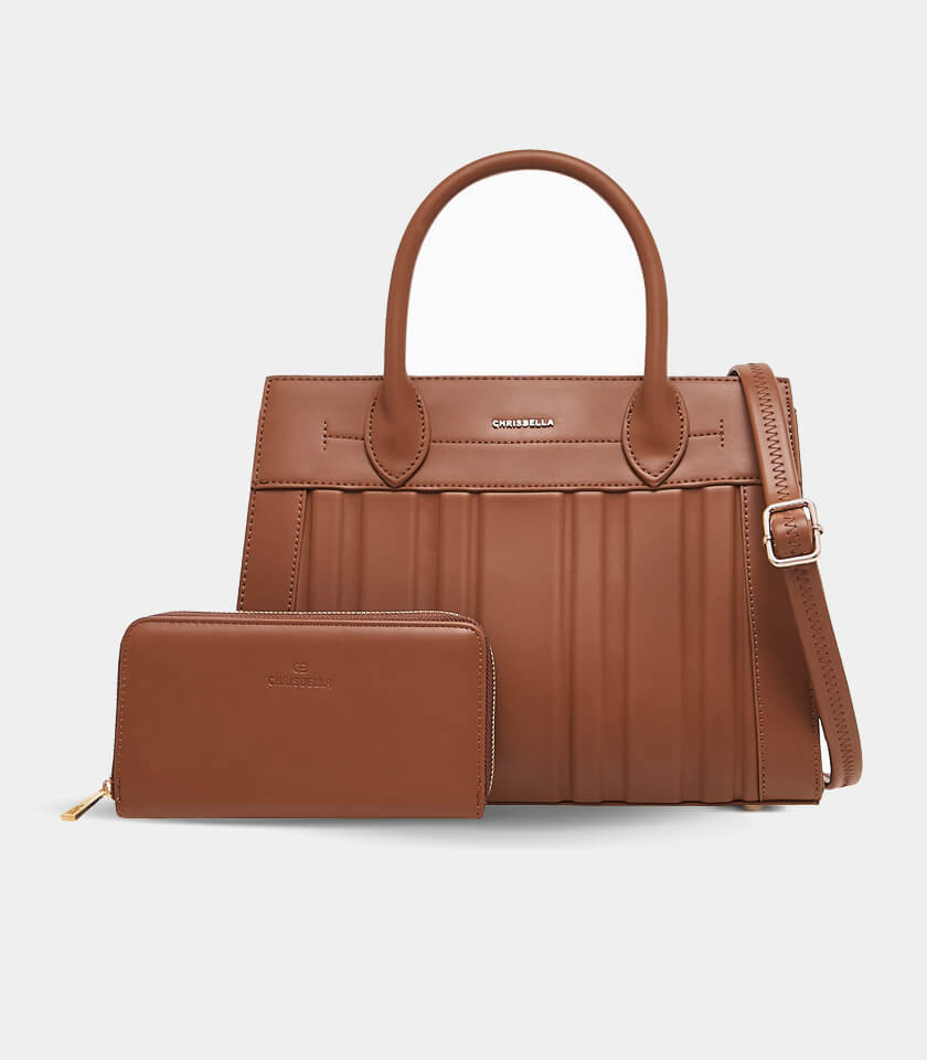 DOLCEZZA HANDBAG WITH STRAP - CHRISBELLA