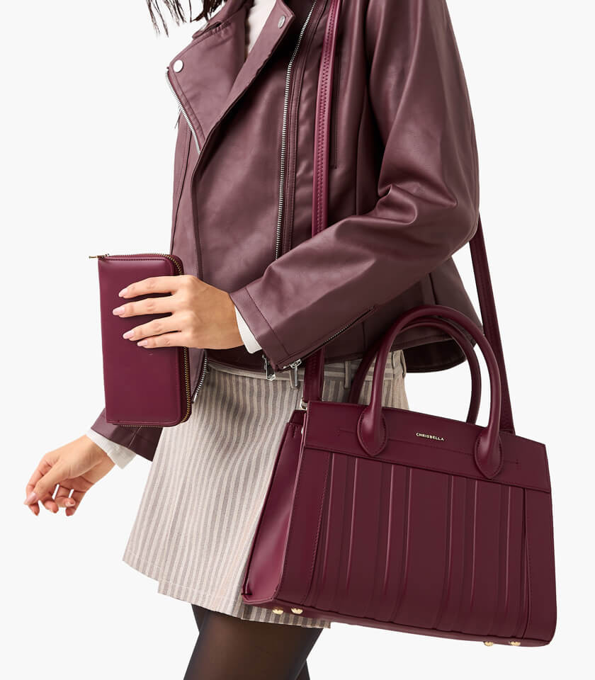 DOLCEZZA HANDBAG WITH STRAP - CHRISBELLA