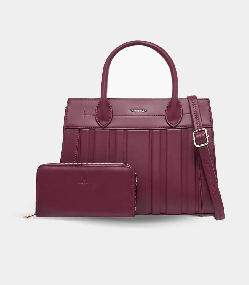 DOLCEZZA HANDBAG WITH STRAP - CHRISBELLA