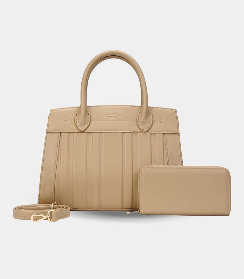 DOLCEZZA HANDBAG WITH STRAP - CHRISBELLA