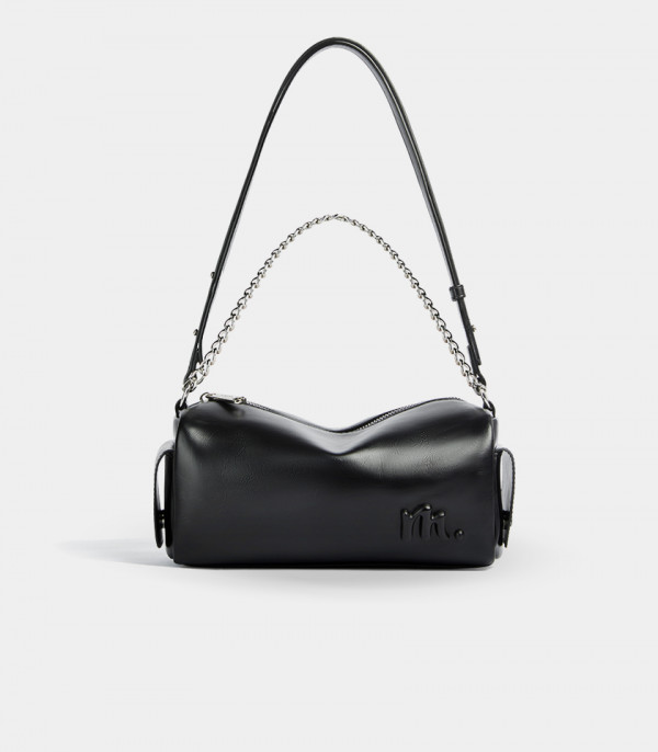 Borsa a tracolla MOSSDOOM MAELYS colore Nero, vista frontale.