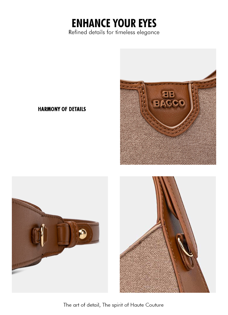 Sac Hobo Incurvé En Toile Esprit