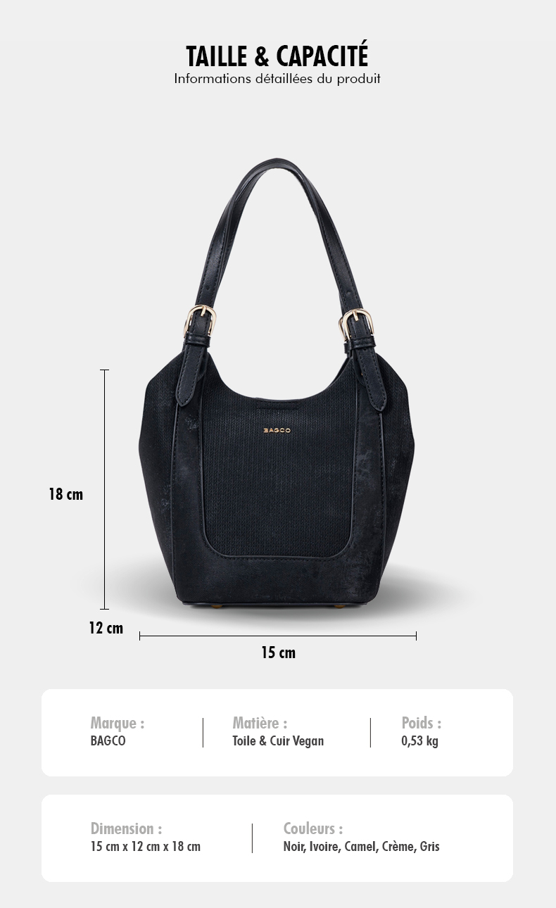 Sac Seau Toile Souple Harmonie
