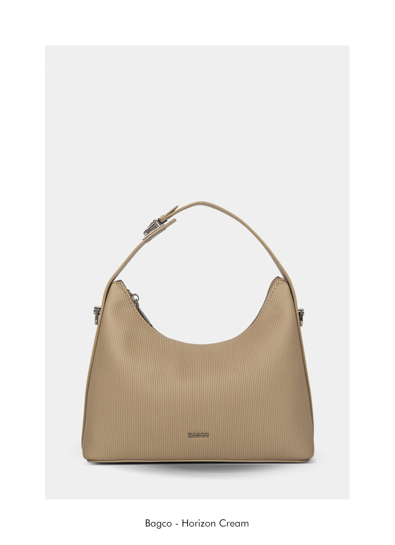 Sac Hobo Souple avec Lanière horizon - Bagco