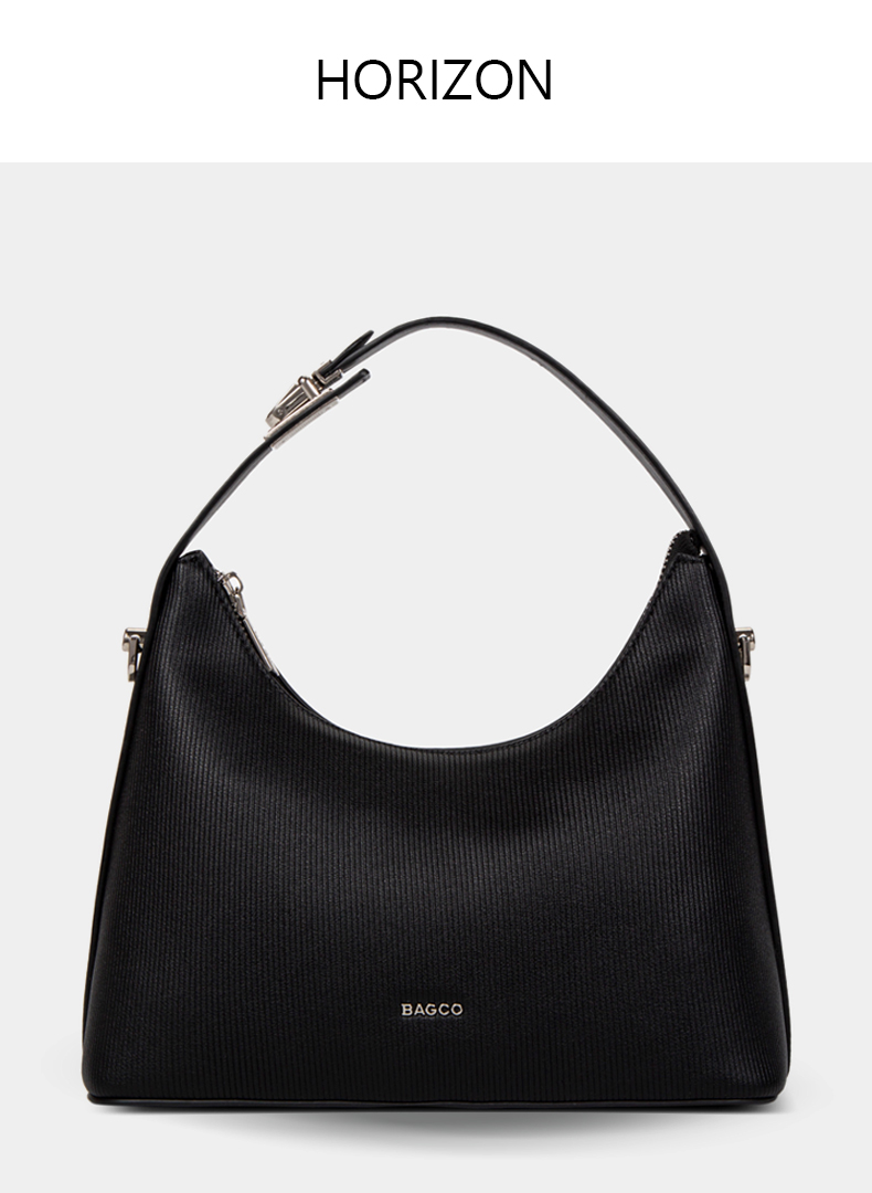 Sac Hobo Souple avec Lanière horizon - Bagco