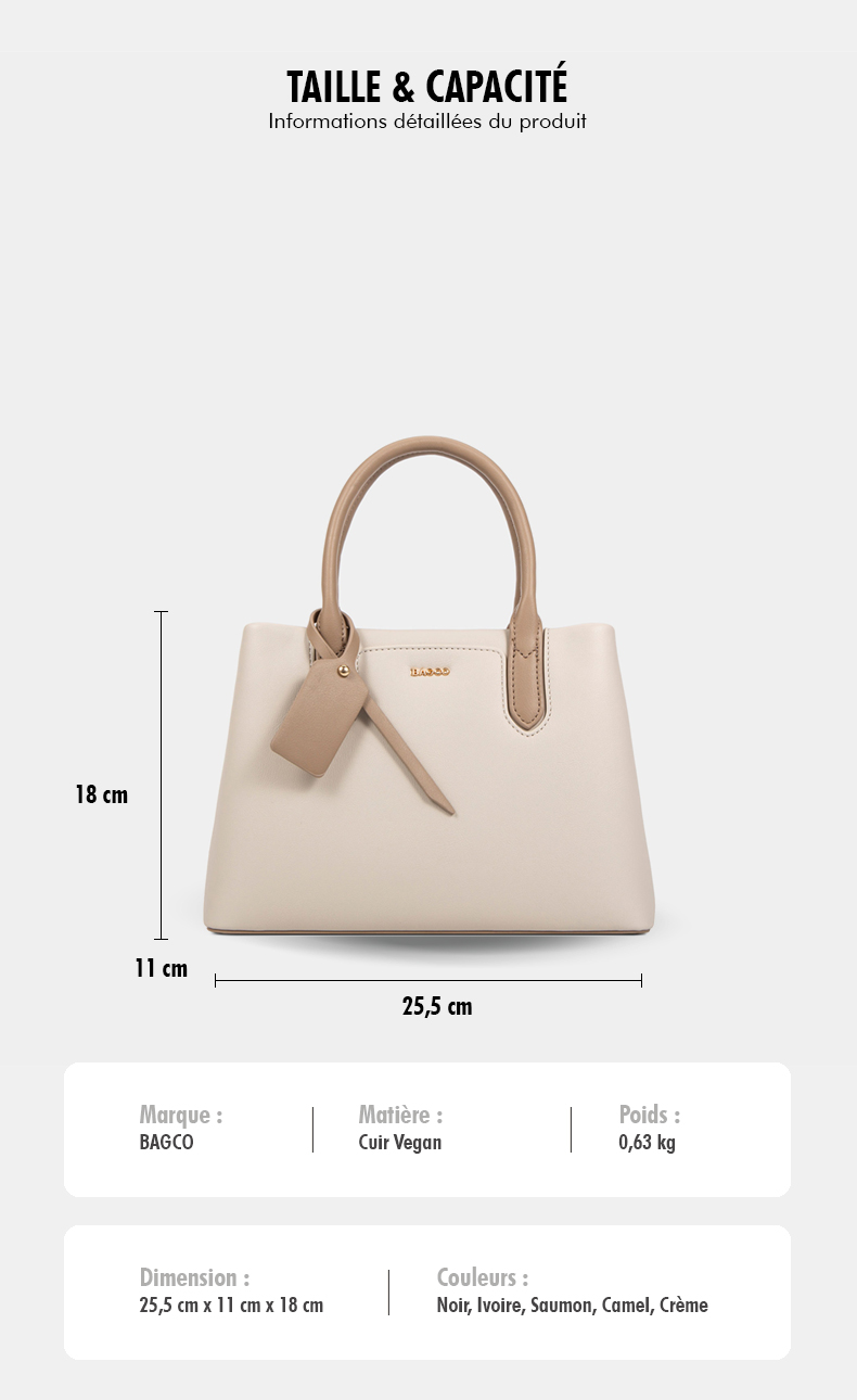Sac Bandoulière à Poignée Instant - Bagco