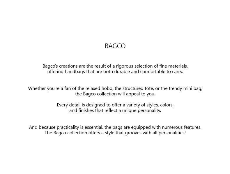 Sac Bandoulière à Poignée Instant - Bagco