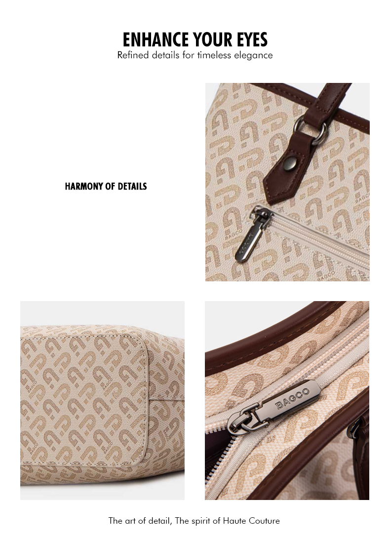 Tote Bag Structuré Mozaic - Bagco