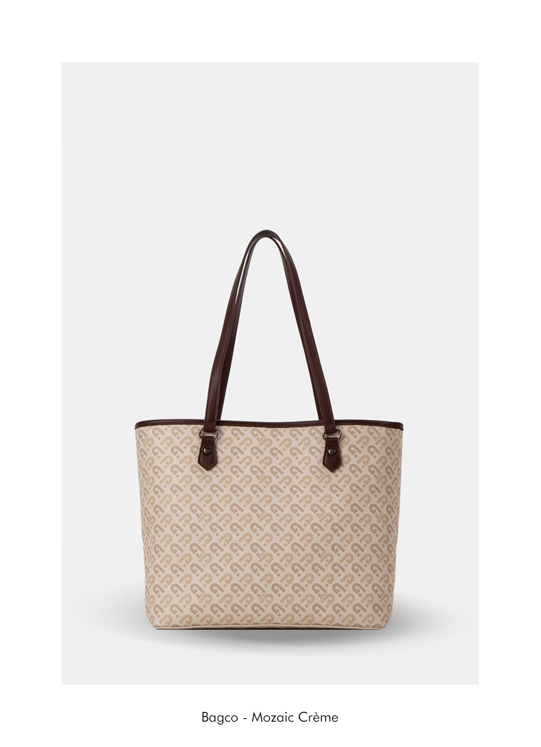 Tote Bag Structuré Mozaic - Bagco