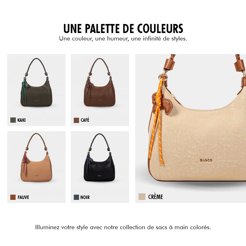 Sac Hobo à Poignée Tressée Nomade