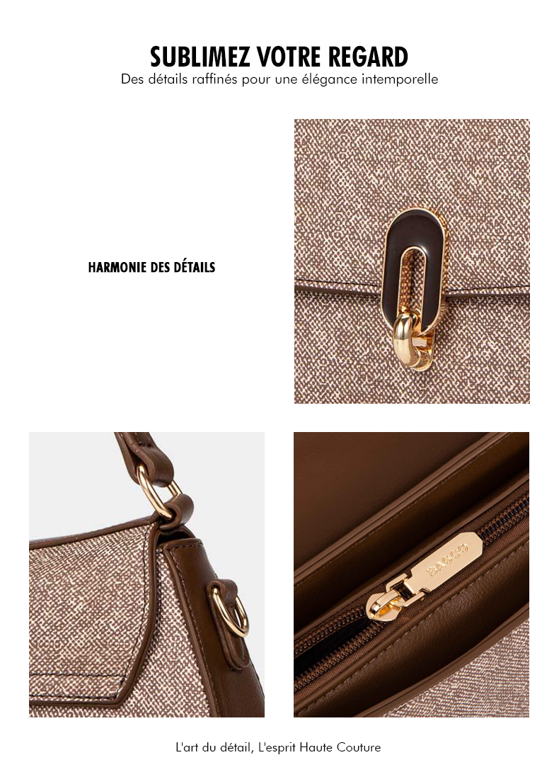 Sac Porté Épaule avec Lanière Selene - Bagco