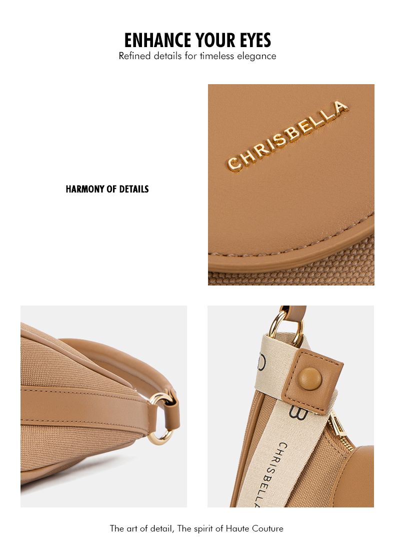Sac Hobo Toile Chrisbella Spalla
