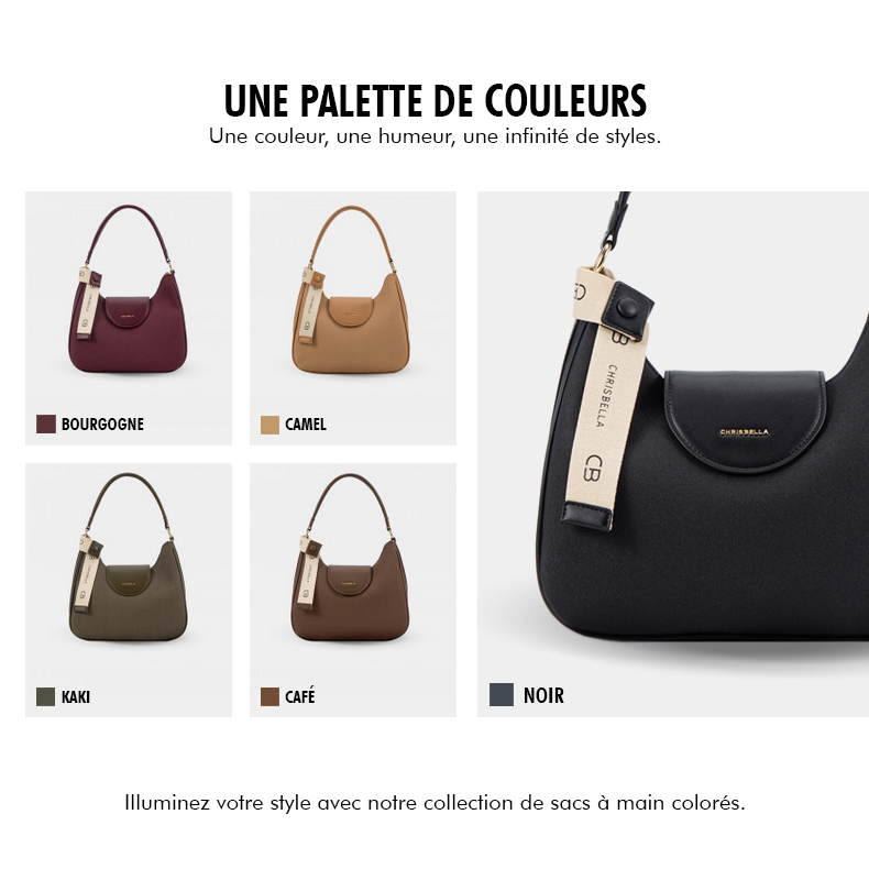 Sac Hobo Toile Chrisbella Spalla