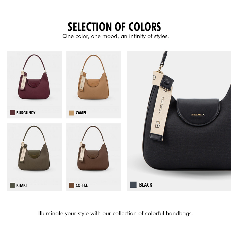Sac Hobo Toile Chrisbella Spalla