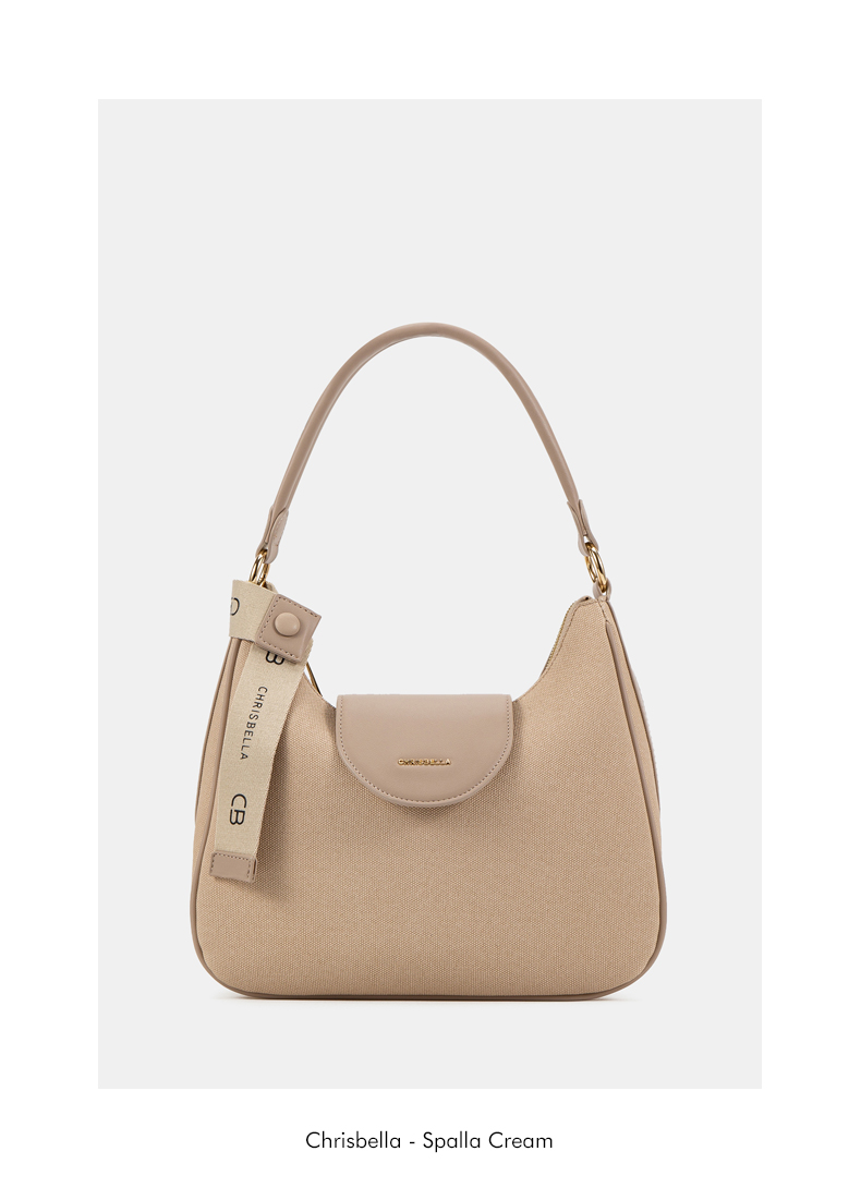 Sac Hobo Toile Chrisbella Spalla