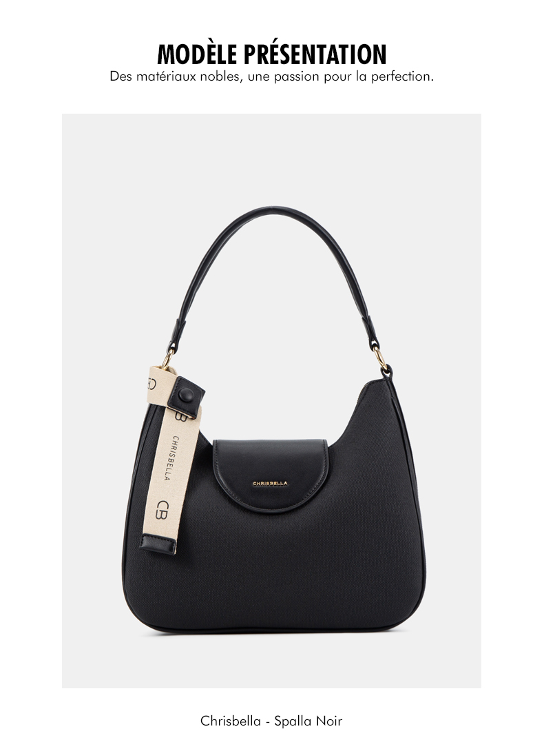 Sac Hobo Toile Chrisbella Spalla