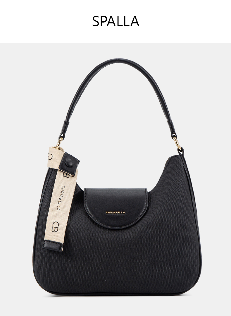 Sac Hobo Toile Chrisbella Spalla