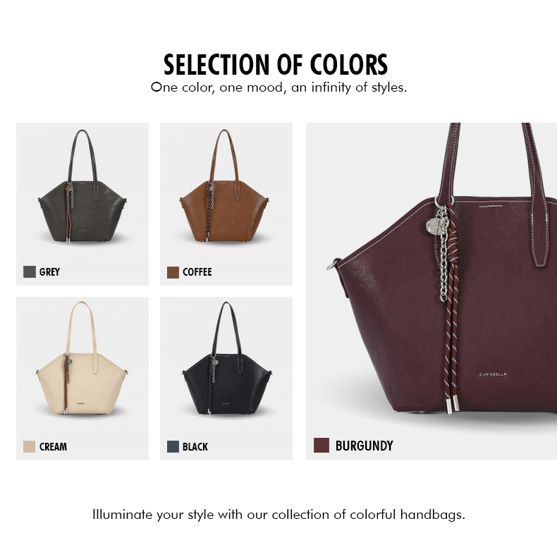 Tote Bag structuré Chrisbella Trapezio