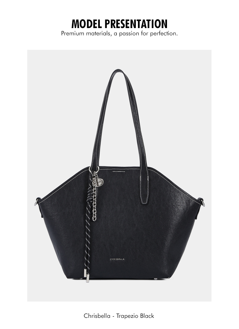Tote Bag structuré Chrisbella Trapezio