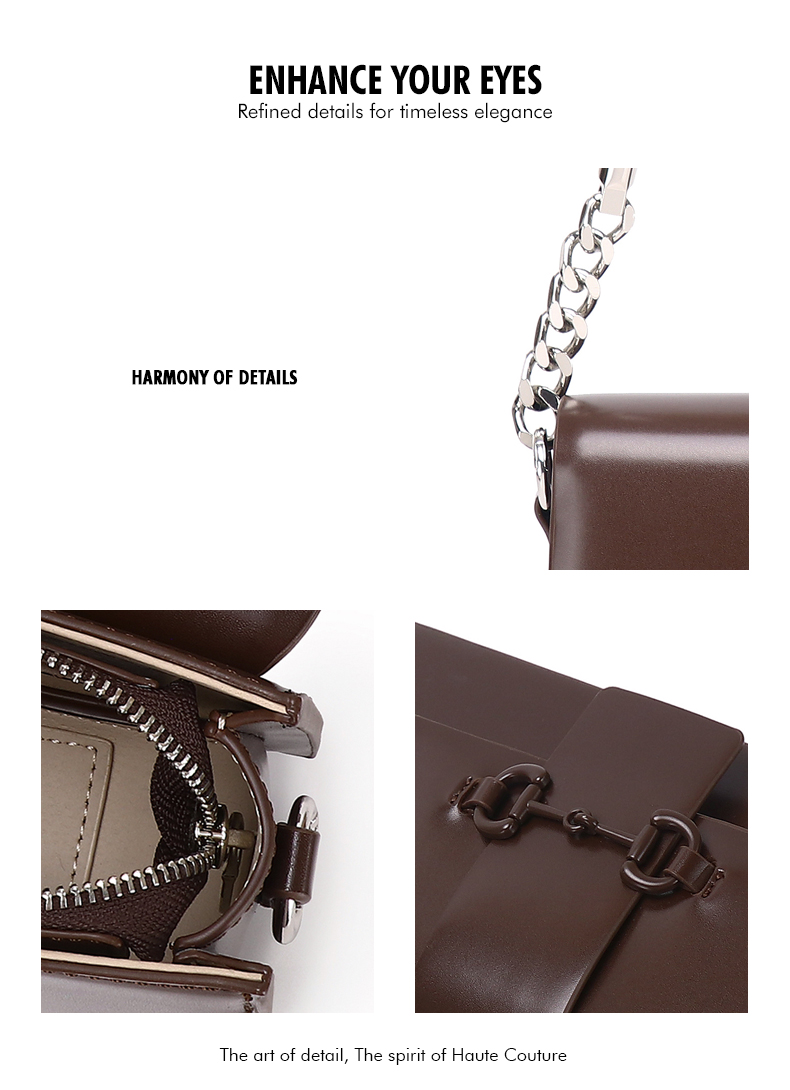 Sac Bandoulière à Chaine – Affirmé Féfé