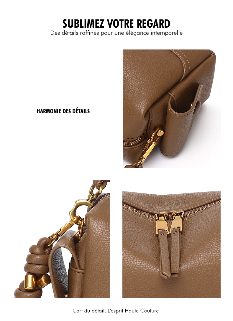 Sac Bandoulière Structuré – Intemporel Féfé