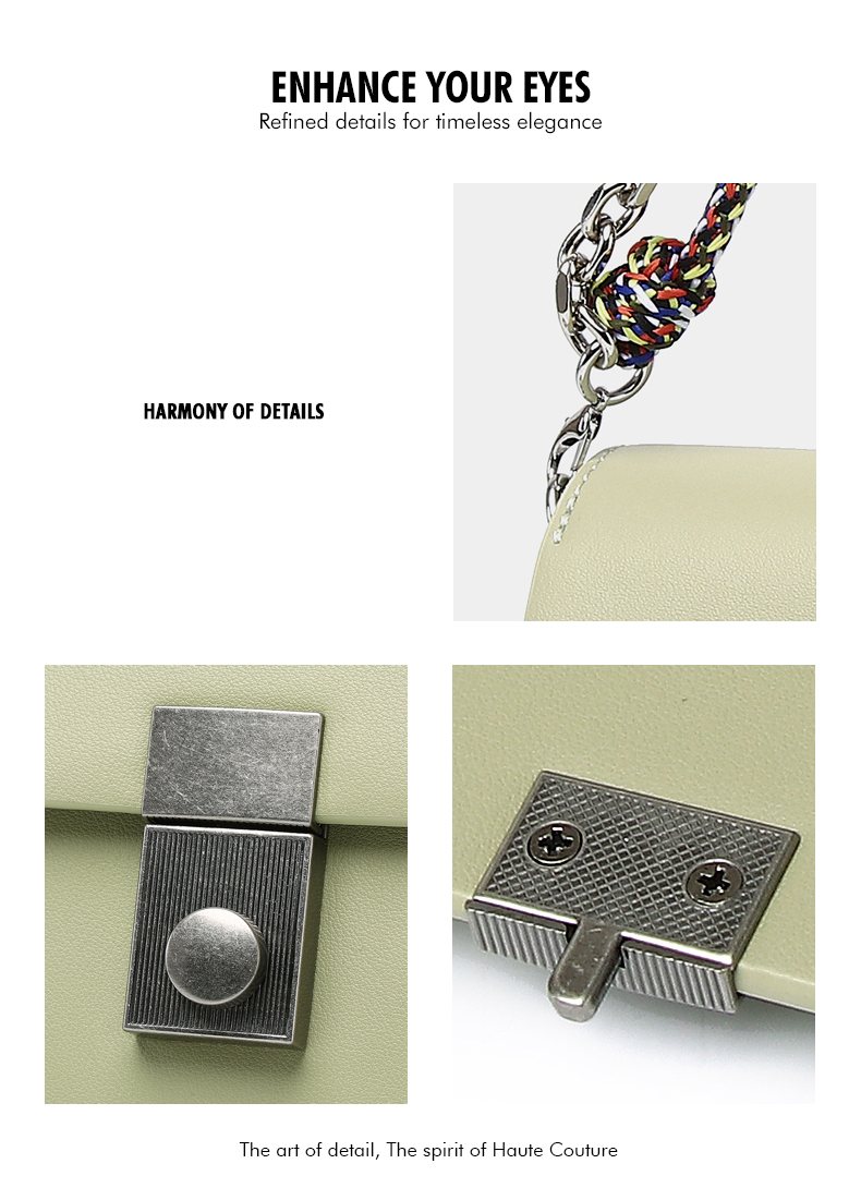 Sac Bandoulière à Poignée Chaîne – EmpreinteFéfé