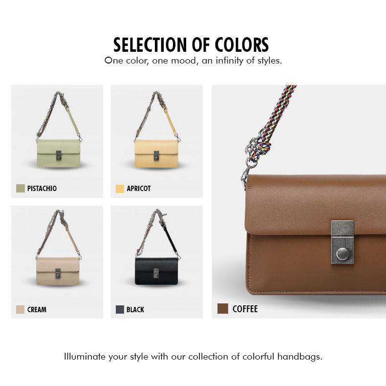 Sac Bandoulière à Poignée Chaîne – Empreinte Féfé