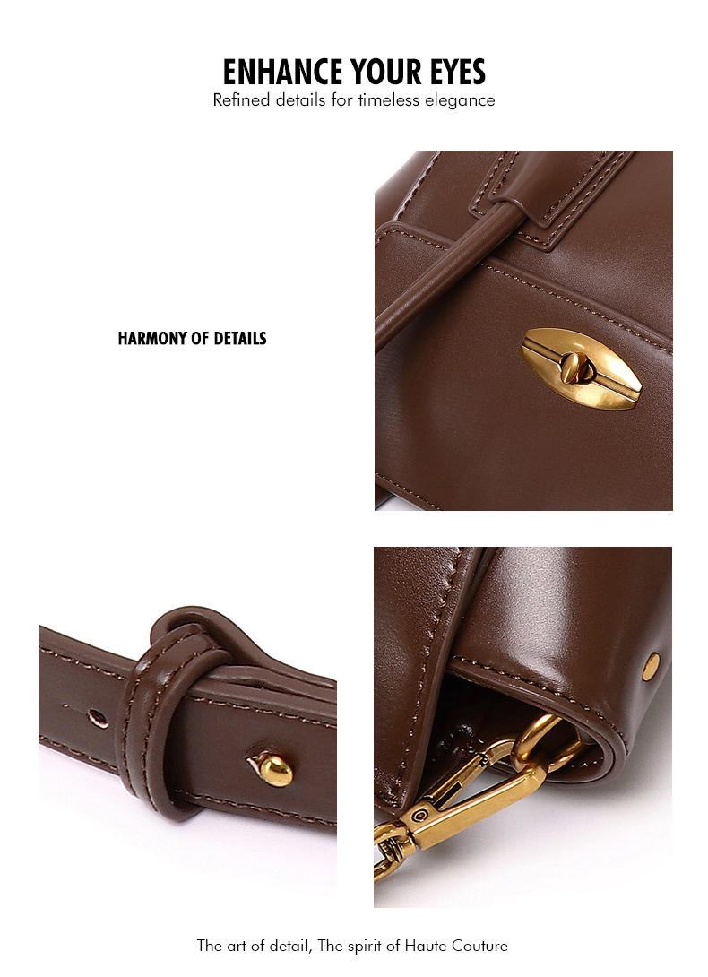 Sac Bandoulière à Poignée Chaîne – heritageFéfé