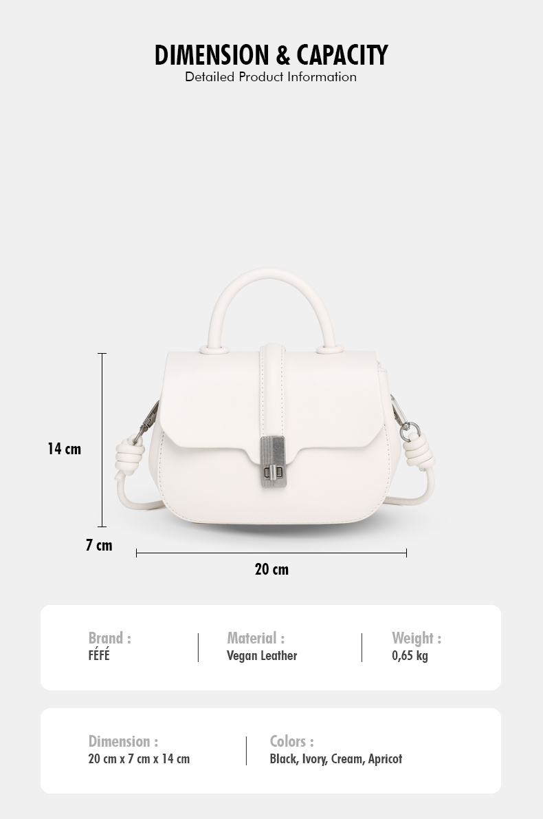 Sac à Main avec Lannière – Orbite Féfé