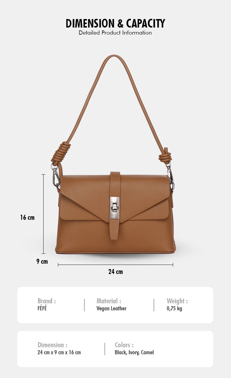 Sac Porté Épaule avec Lannière – Résilience Féfé