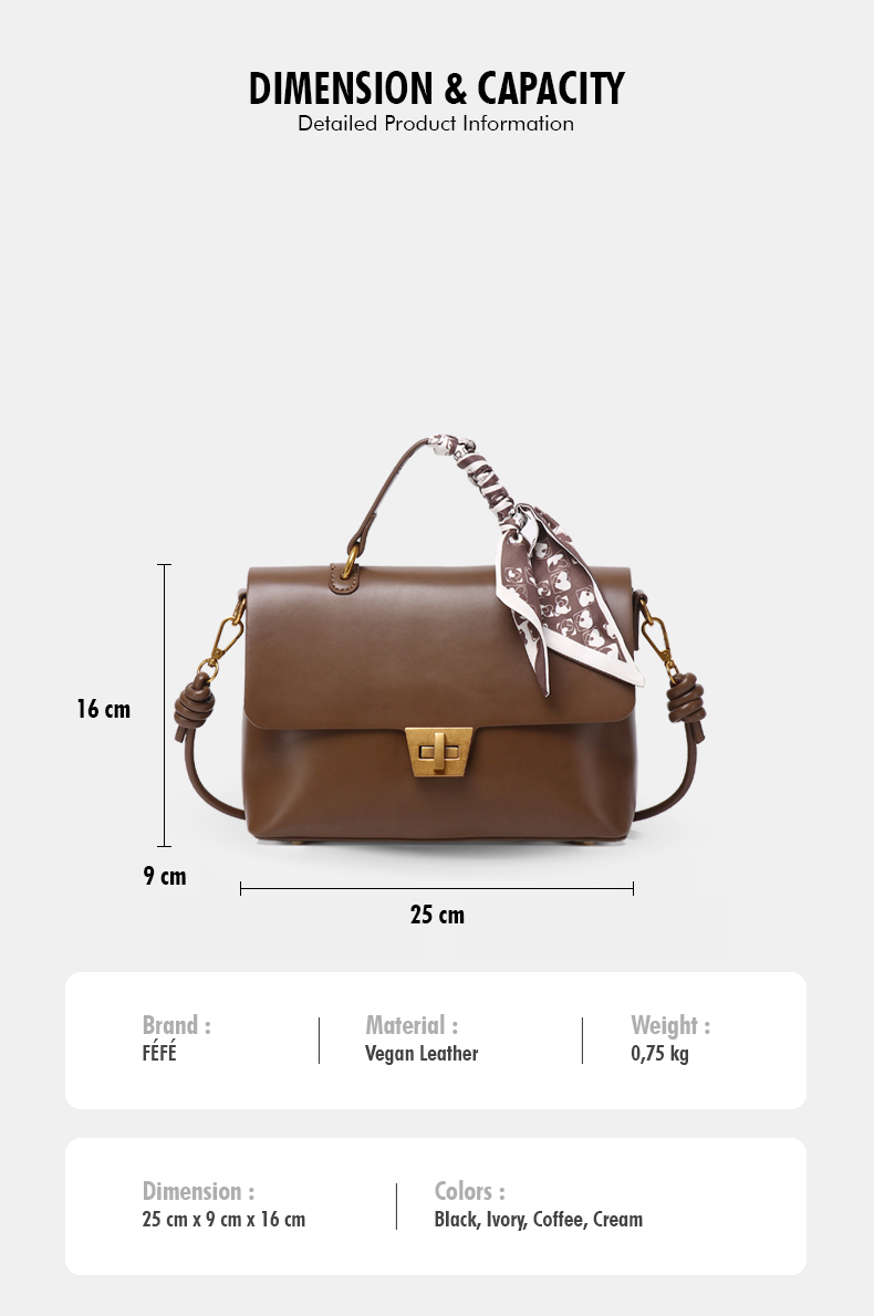 Sac à Main avec Lannière – Intemporel Féfé