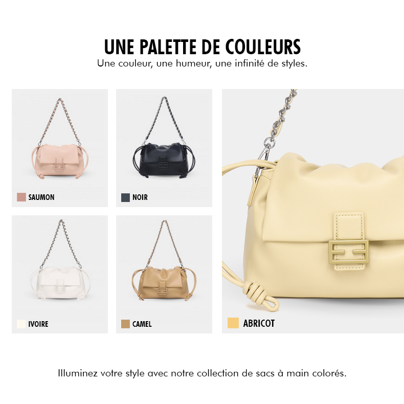 Sac Bandoulière à Chaine – Souplesse Féfé